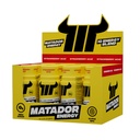 MATATOR Energi Shots Ekstra Styrke Mini Energi Drikke m/B kompleks vitaminer (Vitamin B12-B9-B6-B3), Alpha GPC Nootropic IQ Energi, Kaffebønner Ekstrakt Koffein Shots, 24 Energi drikke Jordbær Acai