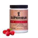 Superieur Electrolytes – Plantebasert Electrolyte Supplement w/Sea Minerals for Hydration & Recovery – Ketovennlig, Ikke-GMO, Null Sukker, Vegansk sunn sportsdrikk pulver – bringebær (70 Serveringer)
