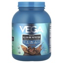Vega Alt i En Næring Organic - 20g Plantebasert Erteprotein, Sjokolade, 42 Serveringer, Vitaminer A & C, Probiotika, Grønn, Vegan, Keto, Glutenfri, 61.8oz (Packaging May Vary)
