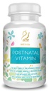 ACTIF Postnatal Vitamin med 25+ organiske vitaminer og organiske urter, sykepleier og lactasjon Supplement, støtter babyens hjerneutvikling, ikke-GMO, laget i USA, 90 count