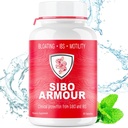 SIBO IBS Relief (klinisk gradbehandling) Bloating, diarrea, leaky gut, gass | Forsinket frigjøring Peppermynt | Supplere effektivt på irritabel bukkel syndrom og liten intestin bakterier overvekst