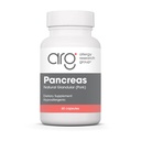 Allergy Forskningsgruppe Pancreas Pork Supplement - Pancreas Natural Glandular, 425mg Pancreatic Enzymes, Digestive Enzymes Amylase, Protease - 60 Count