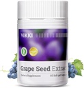 Vikki Grape Seed Extract Kapsler 38100mg, 60 greve, Maksimum styrke med OPC Opprinnelig Blåbær Essens