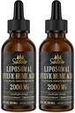 Spor Mineraler Elektrolytter Dråber 2000 MG  Liquid Flytende Liposomal Fulvic Humic Acid Supplement | 85+ Spor Mineraler | Oversettelse | Avgiftning | Energi | pH balanse | Immunity | 4 Oz