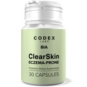 Codex Labs BIA Eczema Probiotic – 30 Kapsler Synbiotiske for Eczema-Prone Hud med klinisk probiotika og prebiotiske blåbær | Gut-Skin Barrier & Immune Support | 30-dagers levering