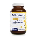 Metagenis OmegaGenics EPA-DHA 500 - høy styrke Fish Oil Supplement for kardiovaskulær helse * - Bevarbar kilde og renhet testet - Ikke-GMO & Glutenfri - 120 Softgels