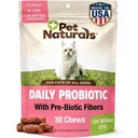 Kjæledyr Naturals Daily Probiotic for katter, 30 Chews - Digestive og immune støttetilskudd for katter