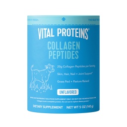 Vital proteiner kollagen peptider pulver Supplement for huden hår negle felles helse eller støtte - Hydrolysert kollagen - Unflavored, 7 Serveringer