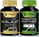 WELLNESS LABSRX Digestive Enzymes Kapsler ® Shilajit Kapsler