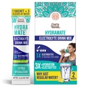 GuruNanda Hydramat Hydration Support Drink Mix - Elektrolytt pulver pakker for dehydrering, trening og energi - Ingen tilsatt søtningsmidler, ikke-GMO, Naturlig sitron Lime Flavor - 2 greve (0,56 oz Hver)
