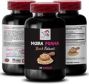 Botanisk livsstil Support - Muira PUAMA BARK Extract - Energiizing Rutine, Energistøtte Complex, Herbal Energi Aktivering, Mindful Boost, Naturlig Energizer 1 Flaske 60 Kapsler