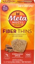 Metamucil Fiber Thins Størrelse 12 Antall 2 Crisps 9,3 Ounce (Value Pack of 6)