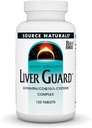 Kilde Naturals Liver Guard, med Silymarin, CoQ10, L-cysteine Complex, for sunn leverfunksjon* - 120 tabletter