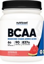 Nutricost BCAA pulver (vannmelon, 90 Serv) - Optimal 2:1:1 Forhold