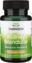 Swanson Raw Njur Glandular 500 Milligrams 60 kapsler