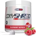 EHP Labs OxyShored Pre Workout pulver - Preworkout pulver med L Glutamine & Acetyl L karnitin, energiforbedret drikke - bringebær forfriskende, 60 serveringer