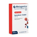 Metagenis NutraGems CoQ10 300 mg - Antioksidant Supplement - for energiproduksjonsstøtte* - Coenzym Q10 - Lykopen for farge - Ikke-GMO & Glutenfri - 30 Chewable Gels