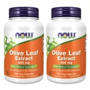 Nå Mat Olive Leaf Extract 500 mg Standardisert til 6% Oleuropein, 120 Vcaps (2 Pack)
