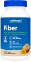 Nutricost Fiber Capsules med Prebiotic Fiber Supplement 150 Kapsler - CCOF Certified Supplement, laget med organisk Psyllium Husk & organisk Jerusalem Artichoke, Glutenfri, 3 G Per Serving