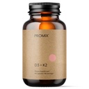 Promix Ernæring vitamin D3 K2 5000iu supplement | MK4 & MK7 | Soy & Glutenfri - 90 telle kapsel
