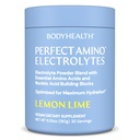 BodyHealth PerfectAmino Electrolyte pulver Ingen sukker, Hydration Fasting Keto Zero Sukker Elektrolyserer Drikk Blande med Trace Minerals - Lemon Lime - 30 Serveringer