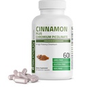 Bronson Cinnamon Plus Chromium Picolinat Supplement, høy potens kromi, ikke-GMO, 60 vegetariske kapsler