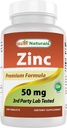 Best Naturals Sink Supplement som sink gluconate 50mg 240 tabletter - Immunstøtte