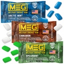 MEG Gum - Militær energi Gum | 100 mg koffein per stykke - 15 stykke prøve pakke - energi og fokus for å øke ytelse