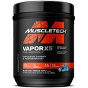 MuscleTech Pre-Workout pulver, Vapor X5 - Sport Ernæring Muskelbygging kosttilskudd for kvinner og menn - Intense Muscle Pump Energy Powder Drink Mix - Blå Razz Freeze, 266g (30 Serveringer)