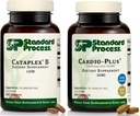 Standard prosess hjerte og metabolisme støtte Bundle - Cataplex B & Cardio-Plus kosttilskudd sett - hjerte sirkulasjon og energi produksjonshjelp kosttilskudd - kardiovaskulær støtte med vitamin B