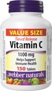 Webber Naturals Vitamin C Timed Release 1000mg, 150 faner