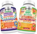FRESH HealthyCARE Immune Multivitamin og naturlig vitamin C - Bundle