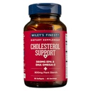 Wiley's Finest Wild Alaskan Fish Oil Cholesterol støtte - hjerte helse supplement for menn og kvinner - 560mg Omega-3s - 90 Softgels (45 Serveringer)