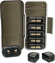 Weekly Pille Organizer 2 ganger om dagen, Moisture-Proof, Avtagbare sammenligninger, AM PM Pill Box 2X 7 Day, Reisepiller Organizer for piller/Fish Olje/Medikasjon/Vitamin/Supplements (svart)