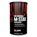 Animal M-Stak - Muskelbygger og anabole masseutvinning Supplement for bodybuilding - Lean Muskelvekst, Amino kompleks og pre trening energi, 21 pakker