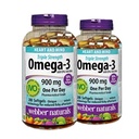 Webber Naturals Triple Styrke Omega-3 900mg 200 softgels x 2,2 flasker)