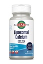 KAL Liposomal Kalsium 500 mg, høy absorpsjon Kalsium Supplement, essensiell kalsium støtte, vegansk, glutenfri, ingen soya, 30 serveringer, 90 Vegkaps