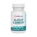 Reignite velvære av JJ Jomfru | Sleep Candy | Chewable 5-HTP Supplement med Inositol, vitamin B6, Melatonin & L-Theanin for voksne | Lemon Flavor | 60 tabletter
