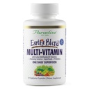 Paradise urter jordens blanding en gang daglig multivitamin for menn, ingen jern, 48 organiske supermat, probiotika, antioksidanter, vitaminer A, B12, C, D, K2, 30 greve