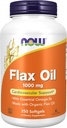 NU Mattilskudd, Flax Olje 1000 mg laget med organisk Flax olje, kardiovaskulær støtte*, 250 Softgels