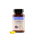 NatureWise Flaksfrø Olje 1200 mg, Fisk Gratis Omega 3 6 9 med 720mg ALA, Diett Supplement for hjerte helse støtte - organisk, kaldt presset, ikke-GMO - 30 Softgels[1-måneders forsyning]