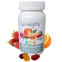 Gå Sunn Kids Multivitamin Gummies, Immun Support, Barn Vitamin Gummies, Kosher Kid Vitamin, Halal, Ikke-GMO, Glutenfri Tasty Gummy - 30 Services