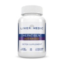 Hepatiben Liver Detox Cleanse, Non-GMO, w/Digestiv Repair. Naturlig Liver Supplement v/Milk Thistle, Silybin, NAC, Choline, Turmeric, Berberine, L-Glutatione 60CT