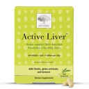 NEW NORDIC Active Liver 30-dagers forsyning, Daglig Liver Supplement, Melk Thistle, Artichoke & Turmeric, 30 tabletter (Pack of 1)