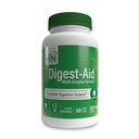 Digest-Aid | Komplett Digestiv Enzyme Formel med Pre og Probiotic | Digestion & Nutrient Absorpsjon Støtte | Fastvirkende Discomfort Relief | Non-GMO | ved Health Thru Nutrition (pakke på 60)