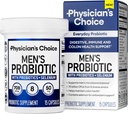 Physical's Choice Probiotics for menn - 70 milliarder CFU - 8 Strains - Selen & Prebiotics - støtter digestiv helse, mikrobiom, kolon, og immun helse - Advanced Mens Probiotic - 15ct prøvestørrelse