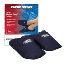 Hurtig relief varme og kalde terapislippers for Swollen og smertefull føtter - rask og effektiv relief for nevropati, kjemoterapi, og diabetes fotsmerter relief, Swollen Feet Remedy