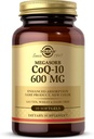 Solgar Megasorb CoQ-10 600 mg, 30 Softgels - fremmer nervesystemets helse - Coenzym Q10 Supplement - Forbedret absorpsjon - Glutenfri, Dammfri - 30 Services