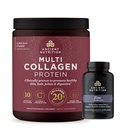 Gamle Ernæring Zink Kapsler, 30 greve + Multi collagen Protein pulver, upåklaget, 40 serveringer