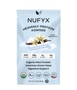 NUFYX® • Heavenly Protein® Powder • verdens fineste 100% økologiske amerikanske voksende erter • Vegan • Glutenfri • lavkarbohydrat (Creamy Vanilla, Packet)